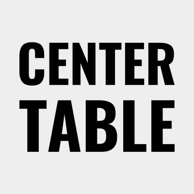 Center Table Covers